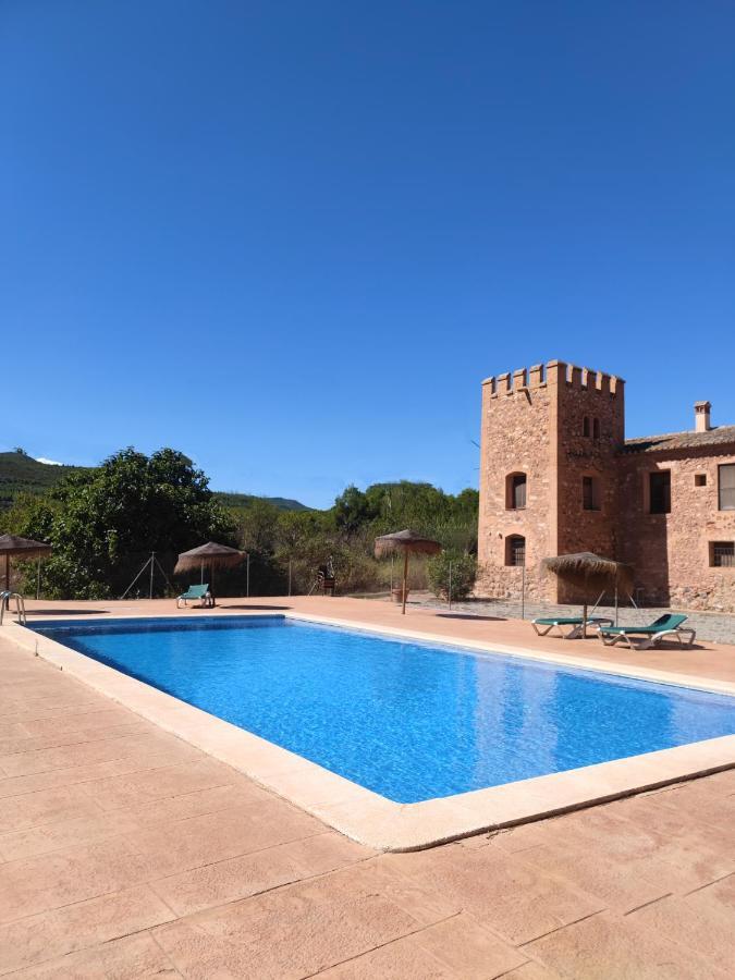 Masia De San Juan Casa Numero 15 En Castillo Con Piscina, Aire Acondicionado Y Terraza Privada Segorbe Eksteriør billede