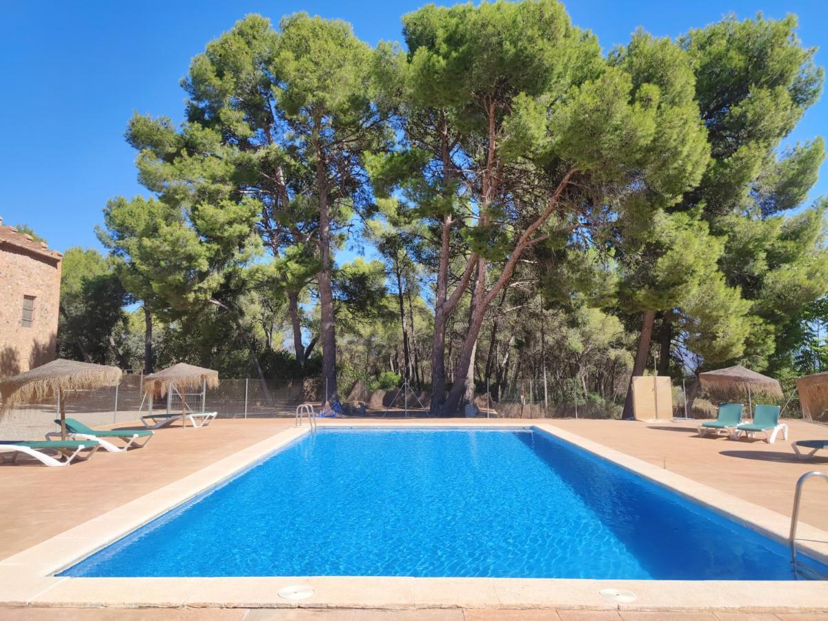 Masia De San Juan Casa Numero 15 En Castillo Con Piscina, Aire Acondicionado Y Terraza Privada Segorbe Eksteriør billede